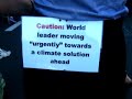 great stunt - world leaders taking 'urgent action'