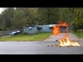 TRAILER EXPLODES IN INDIANA FARM COMMUNITY