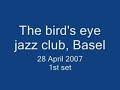 zimology quartet playing live at bird's eye in switzerland.