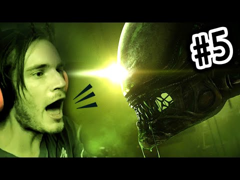FIRST ALIEN ENCOUNTER! - Alien Isolation - Gameplay Walkthrough - Part 5