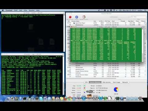 how to test mac os x performance