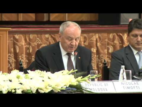 President Nicolae Timofti attends ninth Meeting of European Action Group for Moldova