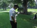 Bad golf shot