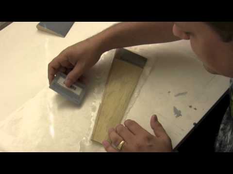how to apply z poxy finishing resin