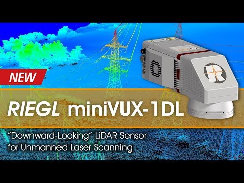 RIEGL miniVUX-1DL for UAV based Corridor Mapping