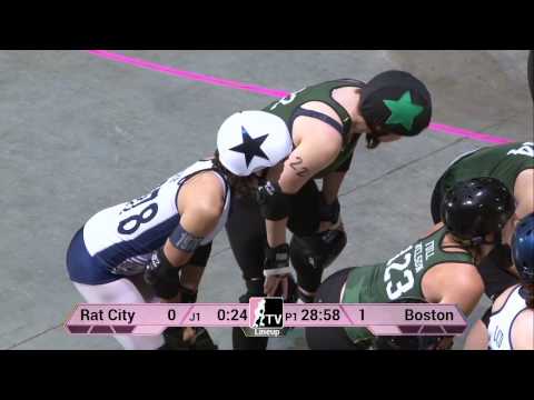 WFTDA Roller Derby: Rat City Roller Girls v Boston Derby Dames: D1 Playoffs