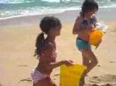 Playing on the Beach Playing on the Beach