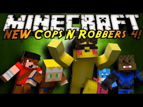 Minecraft Mini-Game : THE NEW COPS N ROBBERS ROUND 4!