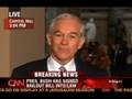 Breakdown of all the extra Pork in the Bail Out Bill, Plus Ron Paul Thoughts on It All