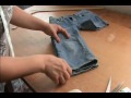 como hacer shorts reciclando jeans viejos