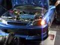Turbo Honda Civic Si B16 Test and Dyno - Turbyne Racing
