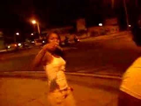 crazy man on malecon san pedro de macoris