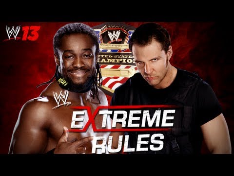 WWE '13 Extreme Rules 2013 Simulation: Kofi Kingston vs. Dean Ambrose