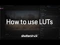 how to install luts in premiere