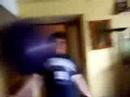 Exercise ball misuse (chipmunk)