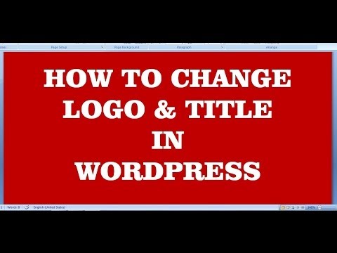 how to change your blog name on wordpress