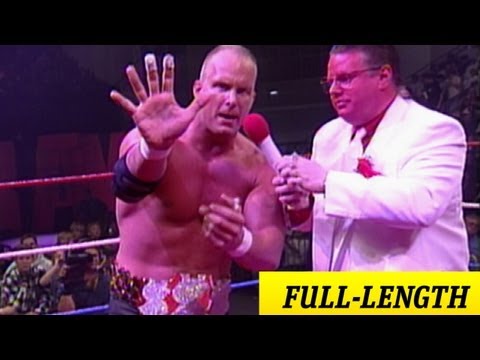 cold - The Million Dollar Man makes the debuting Steve Austin his new Million Dollar Champion - Raw, Jan. 8, 1996.