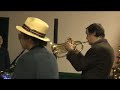 don young - vocal and guitar; 
peter davis - keys; peter ecklund - trumpet; sam zucchini - drums; mike del prete - bass; albany december swing dance