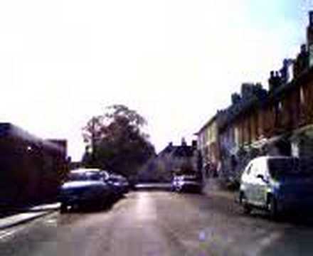 Recumbent ride to Canterbury Catherdral