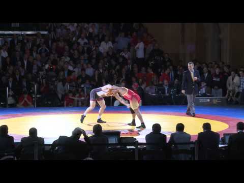 Iran - The fans waving Iranian flags and stomping on the temporary bleachers were treated to a show of dominance by the wrestling power Wednesday in the exhibition ...