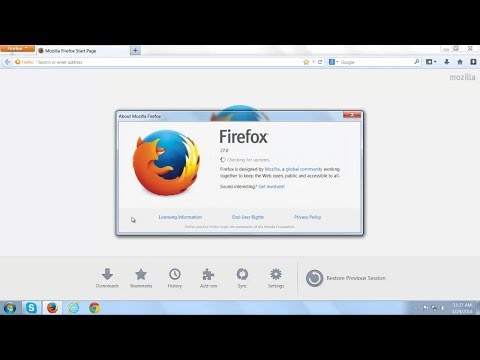 how to check firefox version