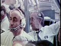 en la superficie de la luna, armstrong se sorprende por lo que est� viendo. despu�s un video de una construccion de un edificion en la luna. sacado de un doc...