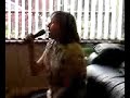 Vicky hogging sing star!