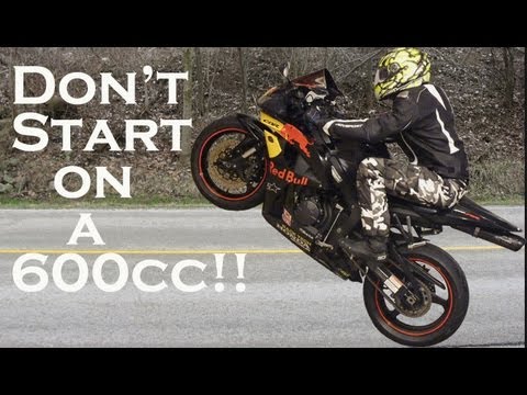 600cc - Motovlog: CycleCruza discusses why you should never start on a 600cc supersport motorcycle. -----------------------------------------------------------------...