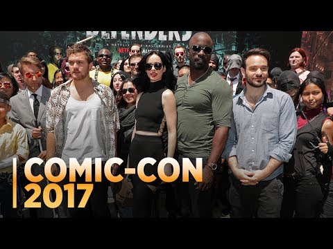 THE DEFENDERS: Cast Interviews at Comic-Con 2017
