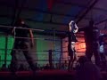 john symes fighting in telford , trojan