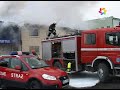 Pożar budynku przy ul Dąbrowskiego 13 piatek