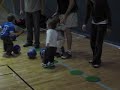 Nicholas 26 months: Soccer Practice, Hop Drills (Clip 3 of 4)