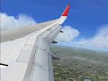 Landing in Dusseldorf International Airport