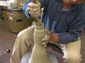 Watch the Pottery(Sake bottle) Making Technique Live!