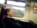 Brett goin mad on the train, goin to newy Brett goin mad on the train, goin to newy