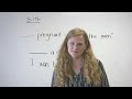 English Vocabulary - Birth & Growing Up