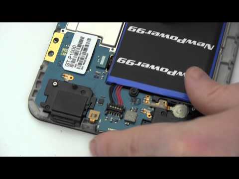 how to remove battery from gt-p1000