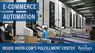 Inside iHerbcoms E-Fulfillment Center featuring Go