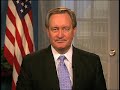 Sen. Mike Crapo (R-ID) delivers the weekly Republican address about Senate Majority Leader Harry Reid's 2074 page health care bill. Sen. Crapo says, 