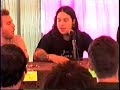 Cornerstone 2004 Part 48: Zao Press Conference part 1 of 4