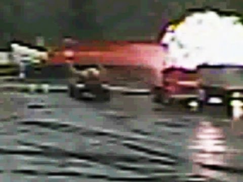 Raw: Truck, Train Crash Leads to Fireball