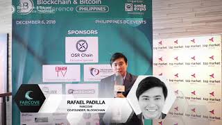 Rafael Padilla - Co-Founder - Farcove at Blockchain & Bitcoin Conference,Philippines