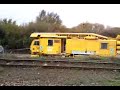 Class 66 175 on high output ballast cleaner.mp4