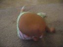 Madeline rolling and sliding backwards @ 8 mo. Madeline rolling and sliding backwards @ 8 mo.