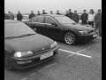 Drag BMW 745 vs HONDA B16+TURBO