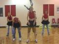 videos de OHS Football Team practice their performance as the Showboys