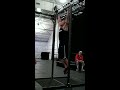 M OPEN 165-lb Damien Longley, Pullups for Reps Front View, 40 Official Reps