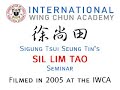 Sigung Chu Shong Tin's Sil Lim Tao #2