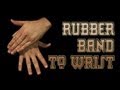  Rubber Band To Wrist - Rubber Band Magic Tutorial 