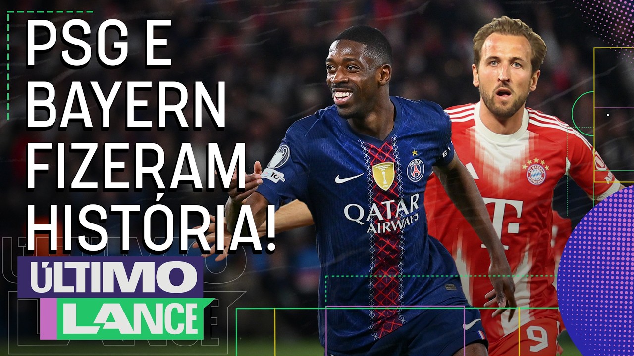 Psg Vence O Bayern Por 5 A 4 Em Um Dos Maiores Jogos Da História Da Champions! | Último Lance